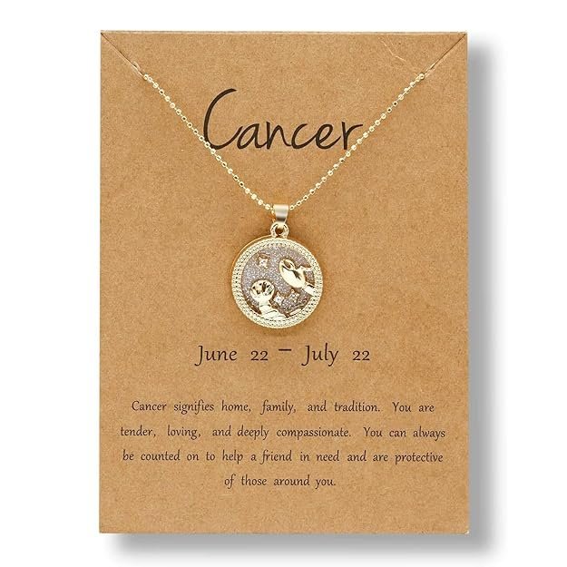 Cancer Zodiac Pendant
