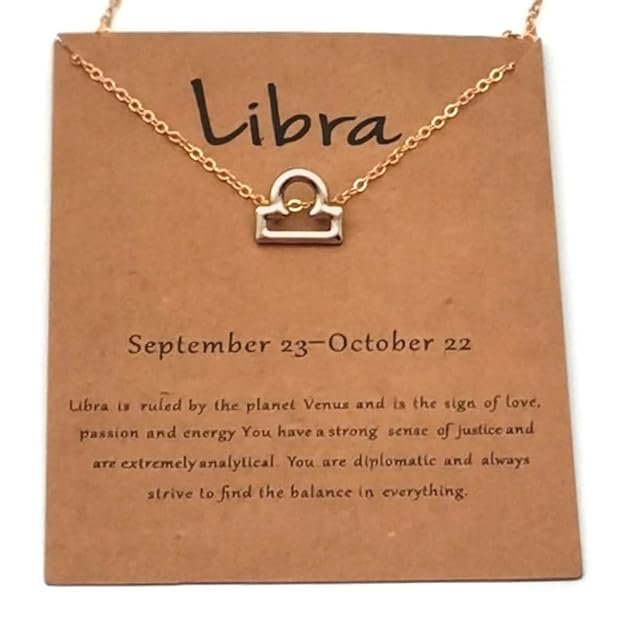 Libra Zodiac  Pendant